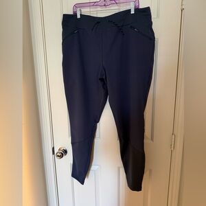 Columbia navy blue hiking full length pants women’s size XL